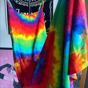 Tie-Dye Maxi Dress
